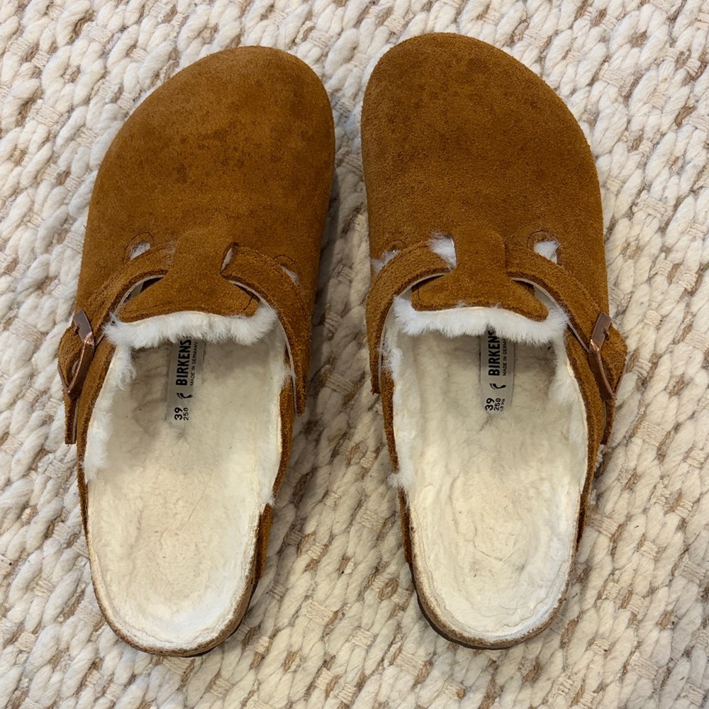 Shearling Lined Birkenstocks
